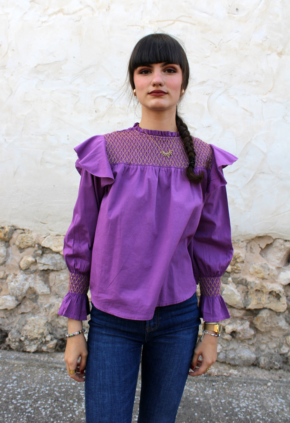 BLUSA CAMELOT BUGANVILLA