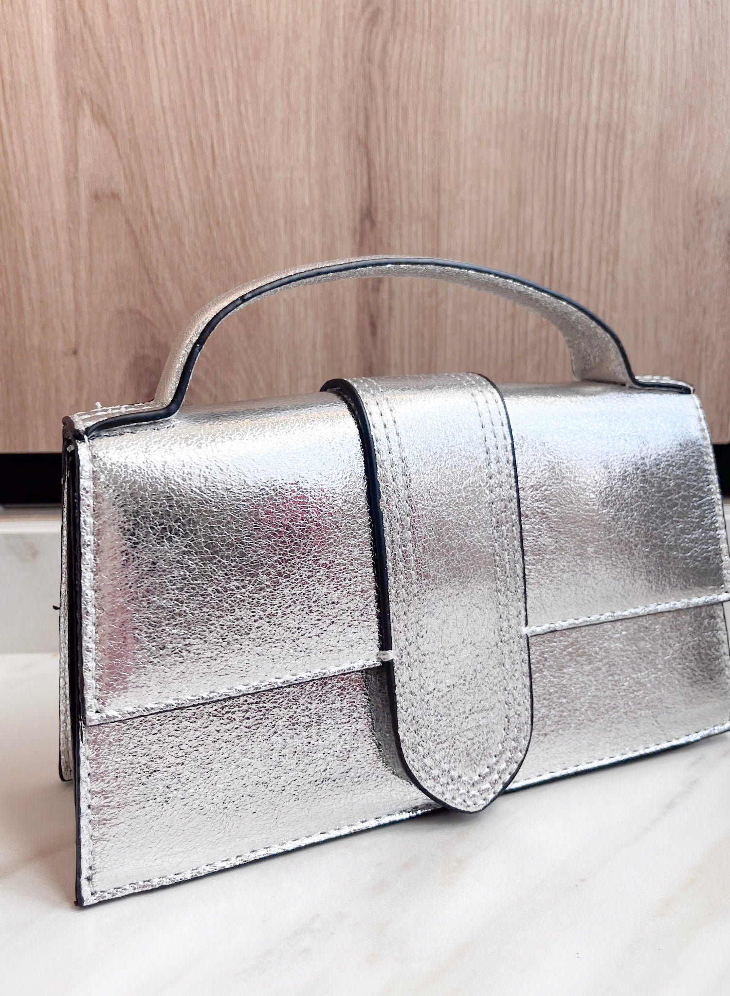 BOLSO CAMUS PLATA