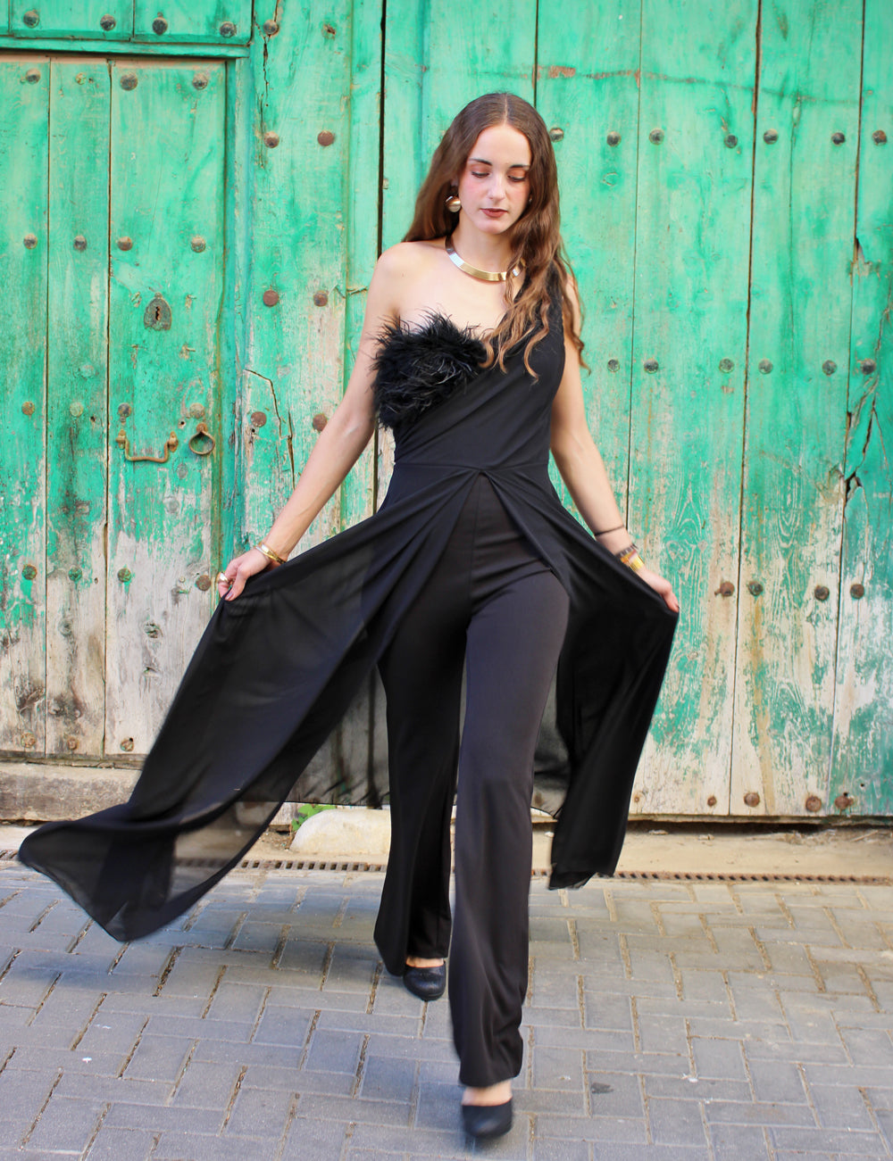 KALISTEA BLACK OVERALL